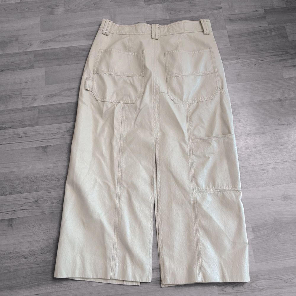 A.L.C. Faux Leather Alden Skirt Size 2 - Picture 5 of 7